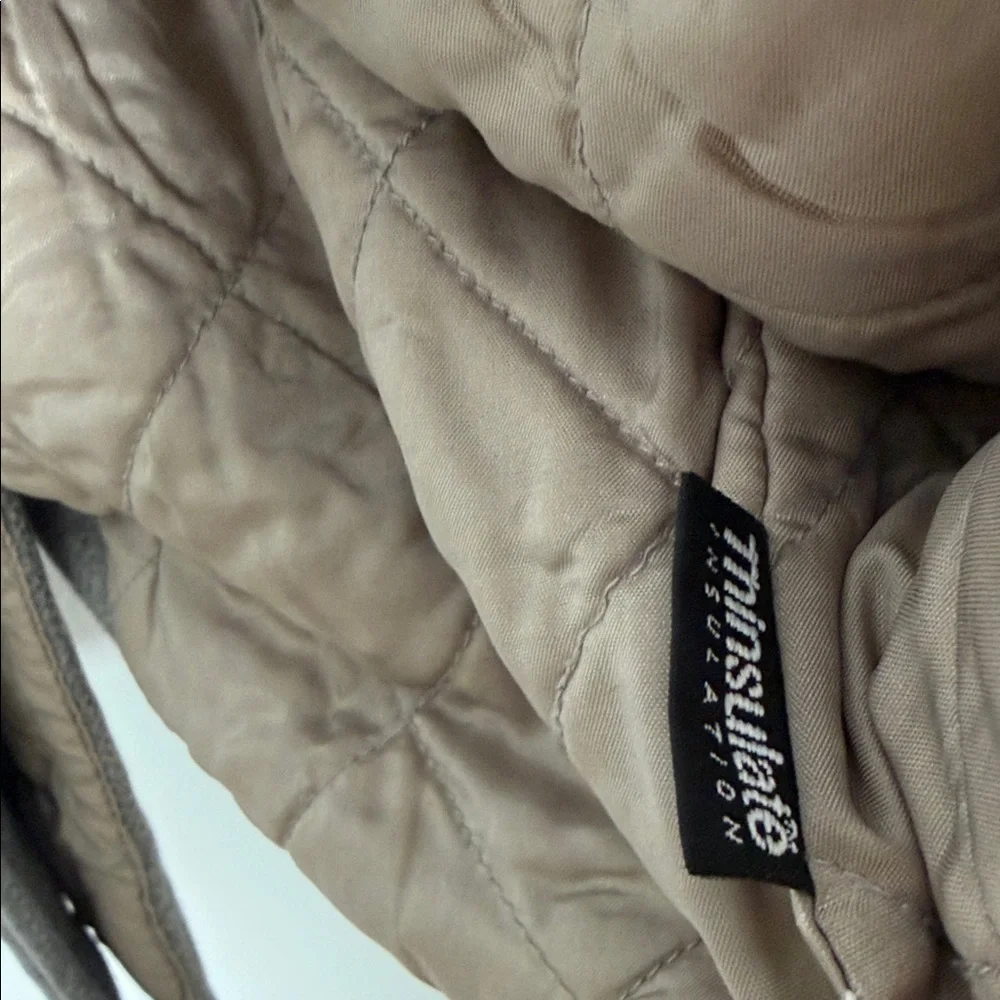 J.Crew Gray Wool Blend Pea Coat Zip Front Jacket Women's XS Minimalist Winter - Picture 9 of 9